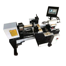 mini wood turning lathe machine with chuck for handle tools